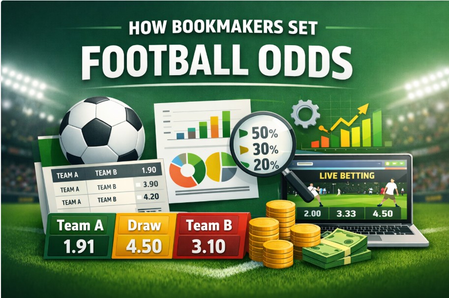 How Bookmakers Set Football Odds