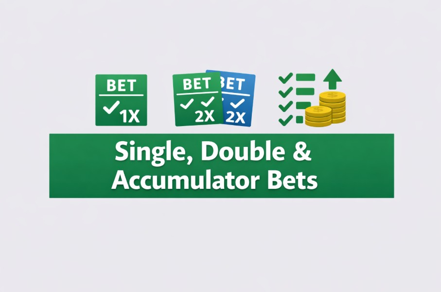 The Difference Between Single, Double & Accumulator Bets